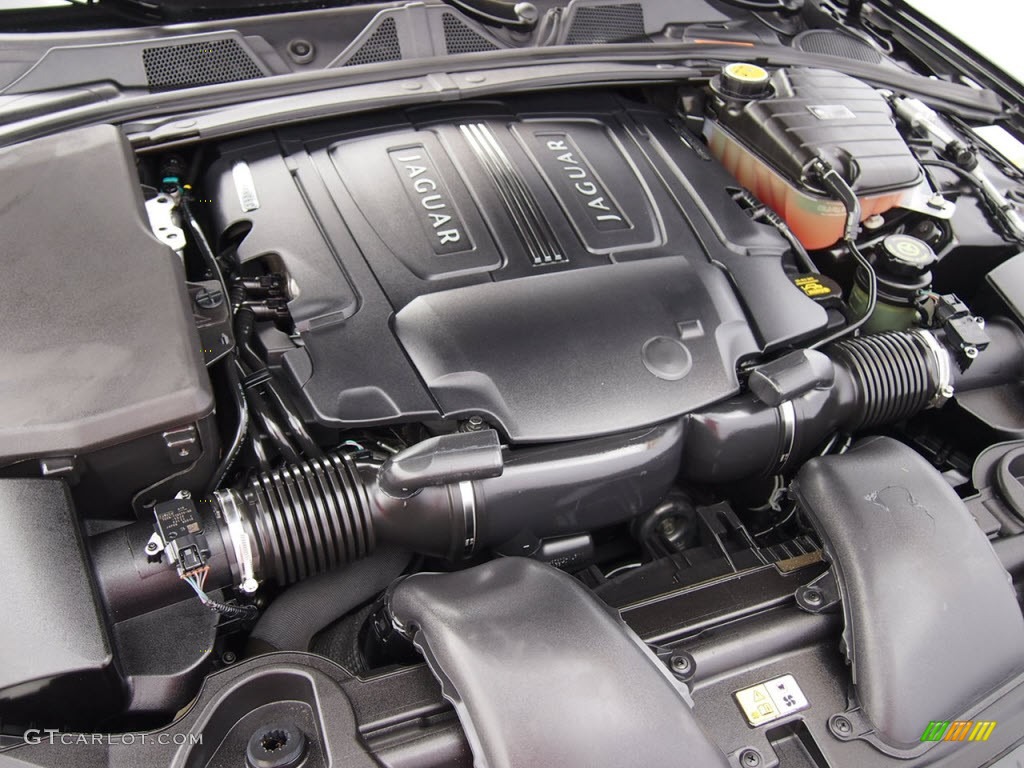 2010 Jaguar XF XF Supercharged Sedan 5.0 Liter Supercharged DOHC 32-Valve VVT V8 Engine Photo #65110274