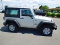 2012 Bright Silver Metallic Jeep Wrangler Sport 4x4  photo #3