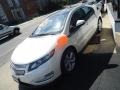 2012 White Diamond Tricoat Chevrolet Volt Hatchback  photo #1