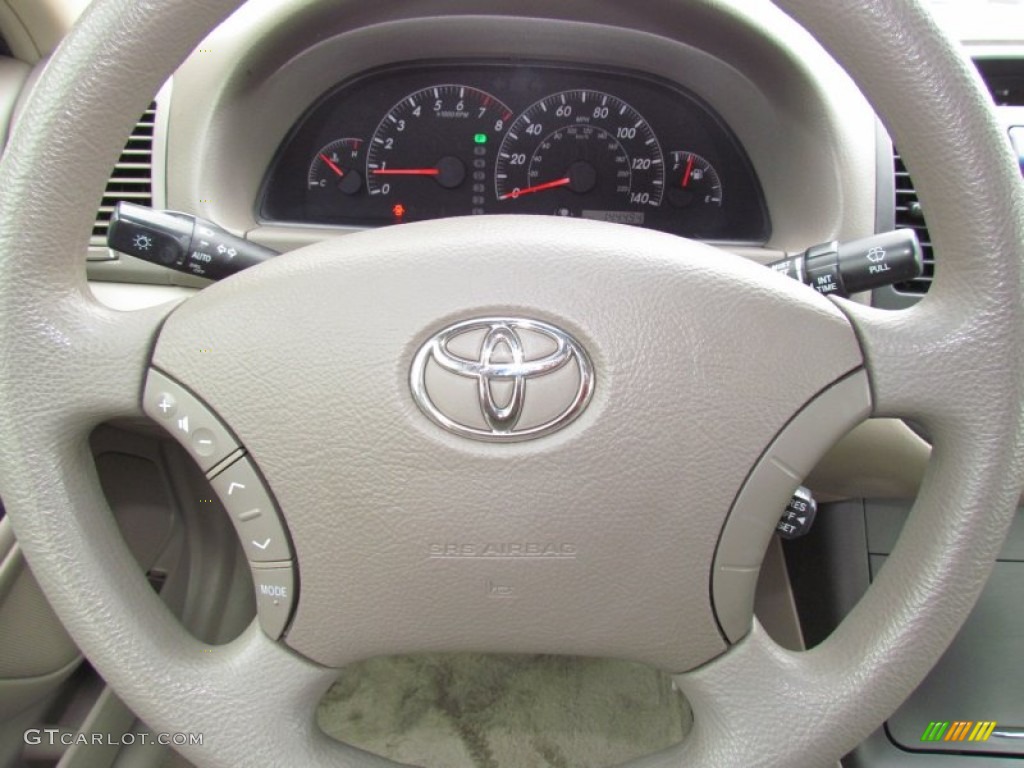 2005 Camry XLE - Super White / Taupe photo #16