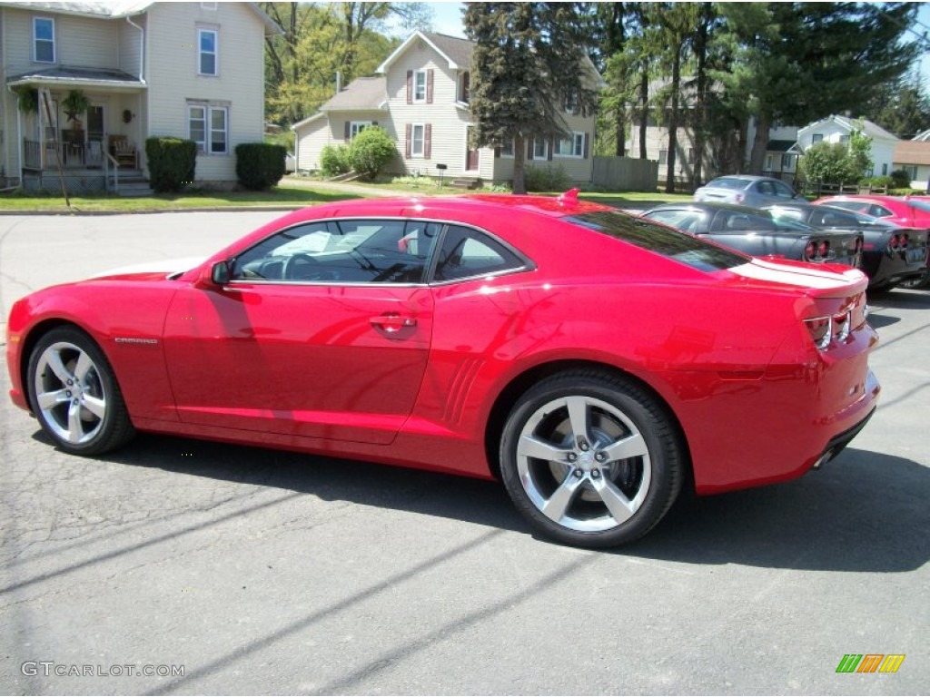 2012 Camaro SS/RS Coupe - Victory Red / Black photo #38