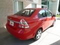 2010 Victory Red Chevrolet Aveo LT Sedan  photo #2