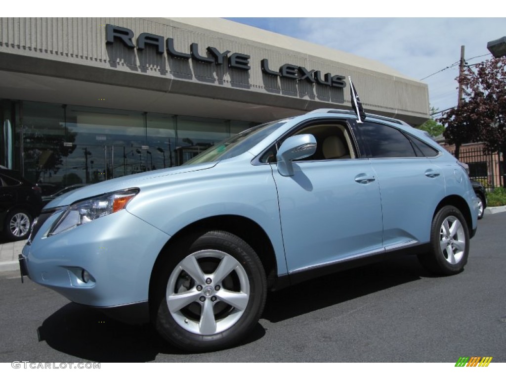 Cerulean Blue Metallic Lexus RX