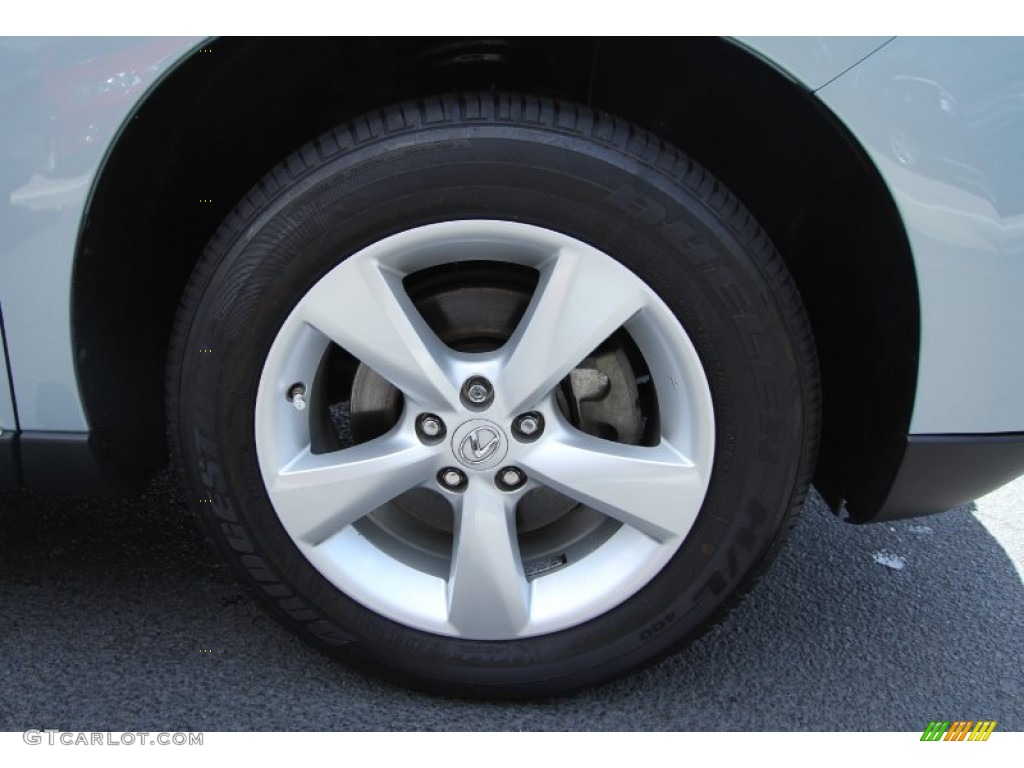 2010 RX 350 AWD - Cerulean Blue Metallic / Parchment/Brown Walnut photo #8