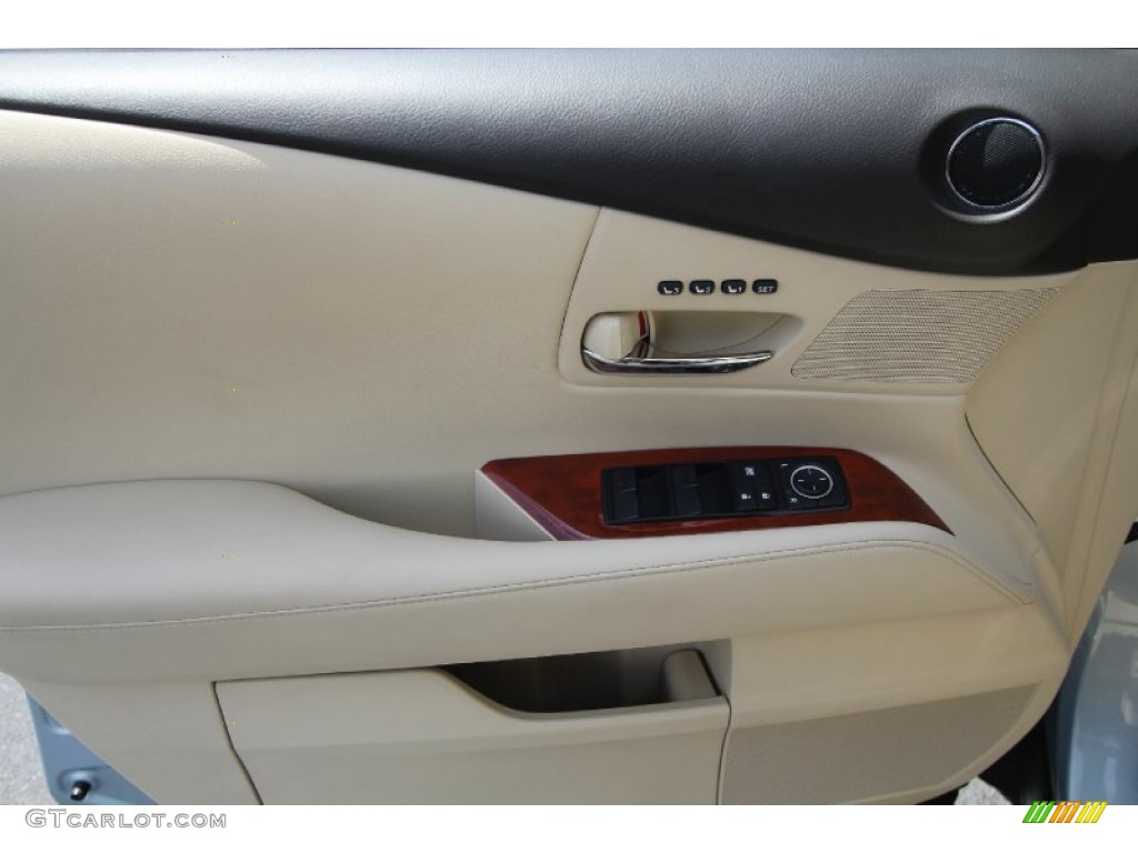 2010 RX 350 AWD - Cerulean Blue Metallic / Parchment/Brown Walnut photo #9