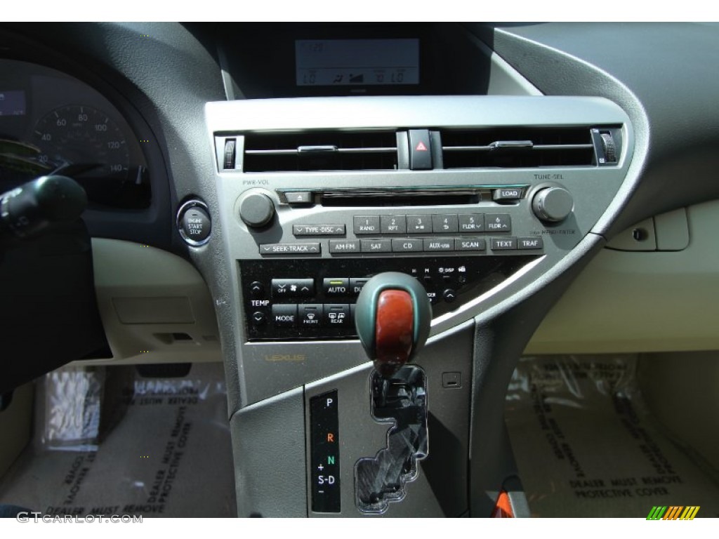 2010 RX 350 AWD - Cerulean Blue Metallic / Parchment/Brown Walnut photo #14