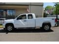 2008 Summit White GMC Sierra 1500 SLE Extended Cab 4x4  photo #3