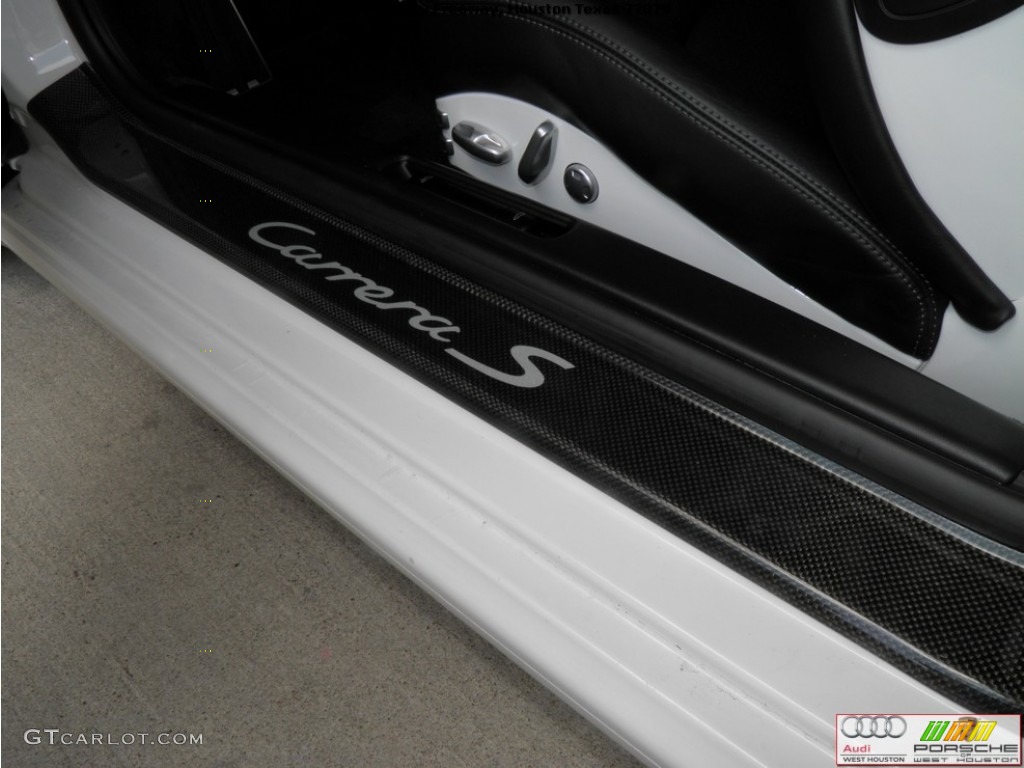 2009 911 Carrera S Coupe - Carrara White / Black photo #10