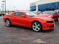 Inferno Orange Metallic - Camaro SS/RS Coupe Photo No. 2