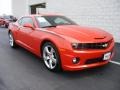 Inferno Orange Metallic - Camaro SS/RS Coupe Photo No. 9