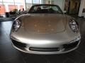 Platinum Silver Metallic - New 911 Carrera S Cabriolet Photo No. 2