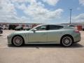 2012 Crystal Green Metallic Porsche Panamera Turbo  photo #3