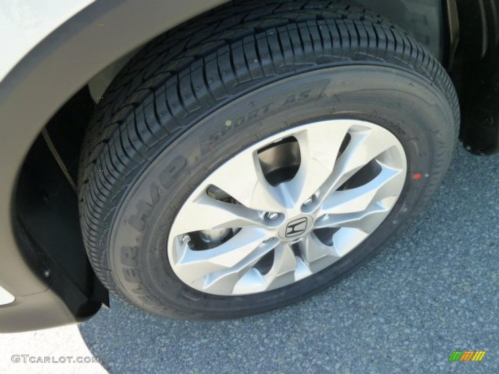 2012 CR-V EX 4WD - White Diamond Pearl / Beige photo #9