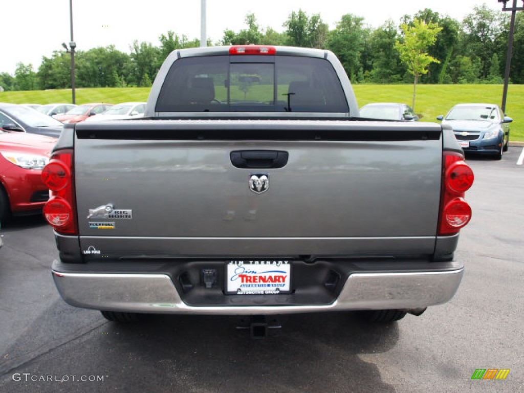 2008 Ram 1500 SLT Quad Cab - Mineral Gray Metallic / Medium Slate Gray photo #6