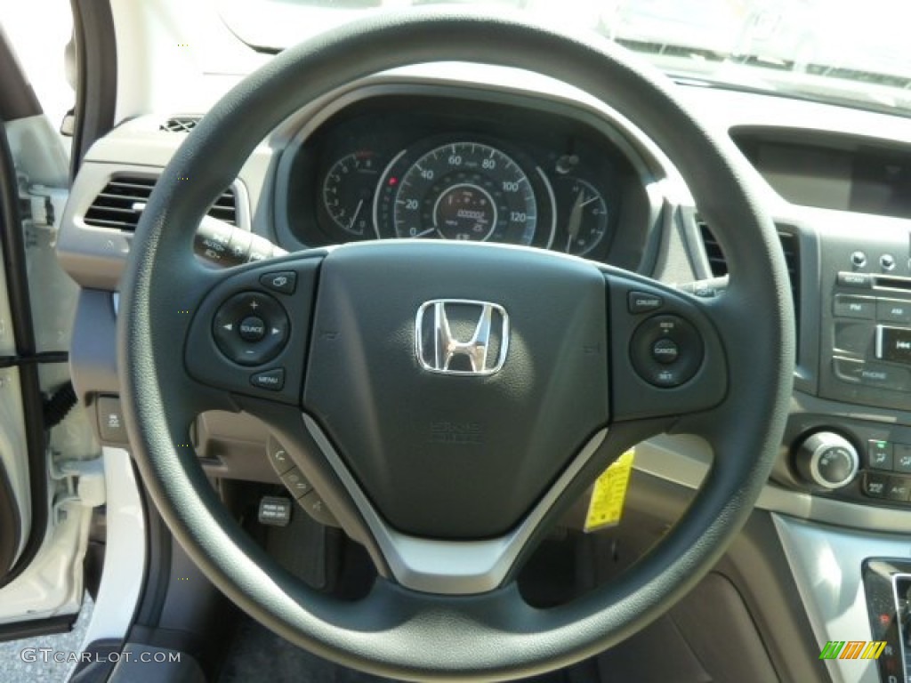 2012 CR-V EX 4WD - White Diamond Pearl / Beige photo #17