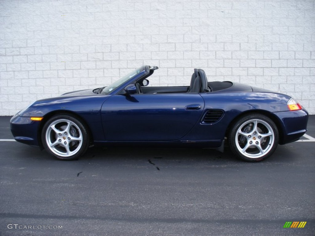 Cobalt Blue Metallic 2004 Porsche Boxster Standard Boxster Model Exterior Photo #65122879