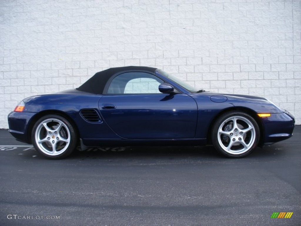 2004 Boxster  - Cobalt Blue Metallic / Black photo #4