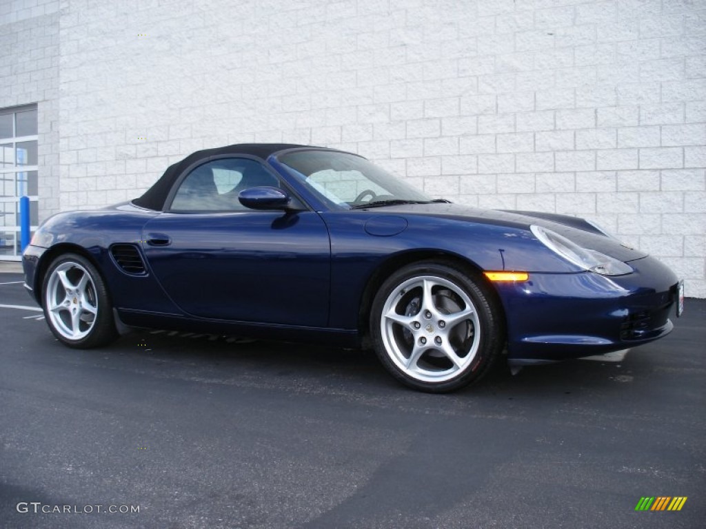 2004 Boxster  - Cobalt Blue Metallic / Black photo #5