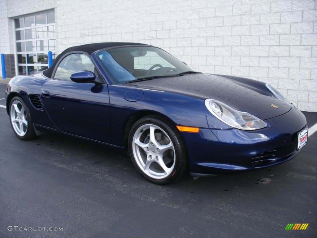 2004 Boxster  - Cobalt Blue Metallic / Black photo #6