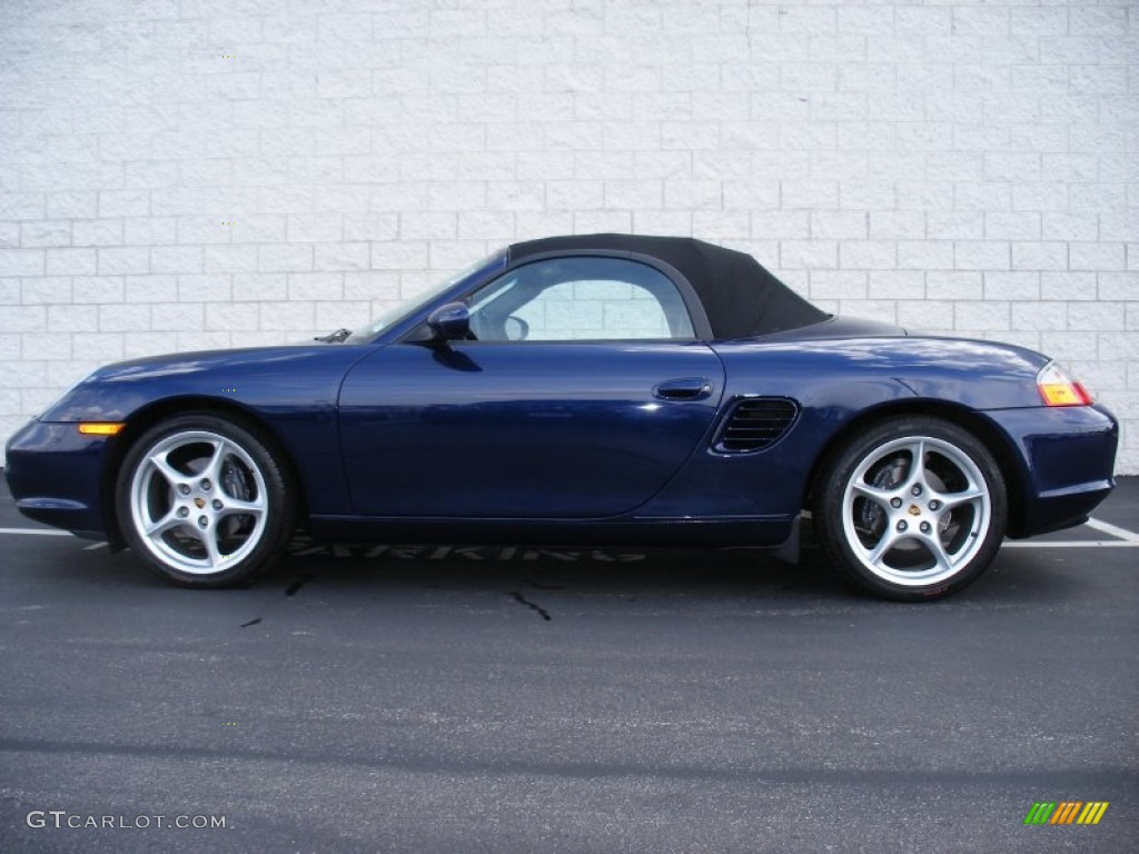 2004 Boxster  - Cobalt Blue Metallic / Black photo #8