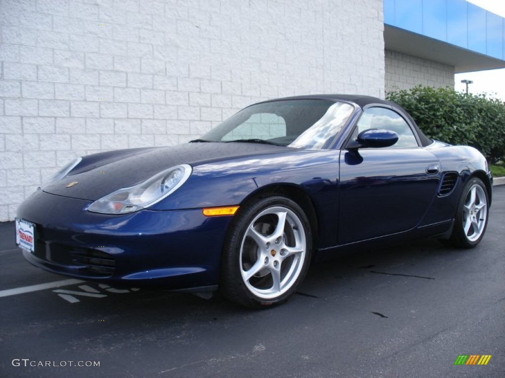 2004 Boxster  - Cobalt Blue Metallic / Black photo #11