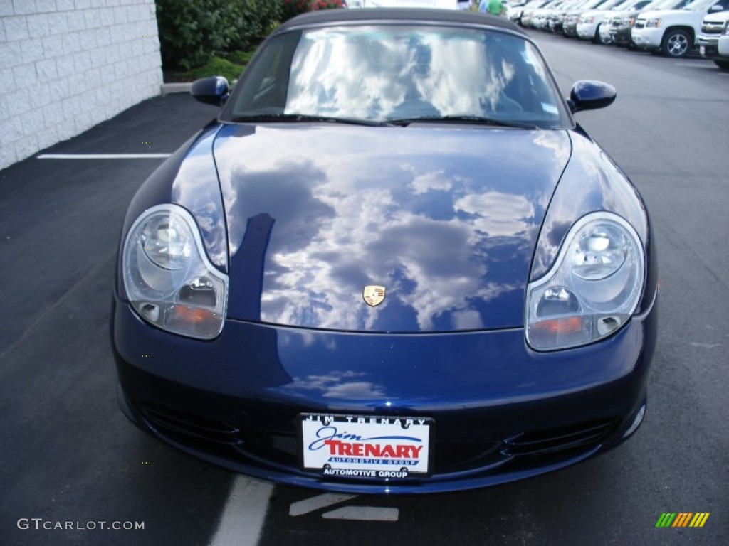 2004 Boxster  - Cobalt Blue Metallic / Black photo #13