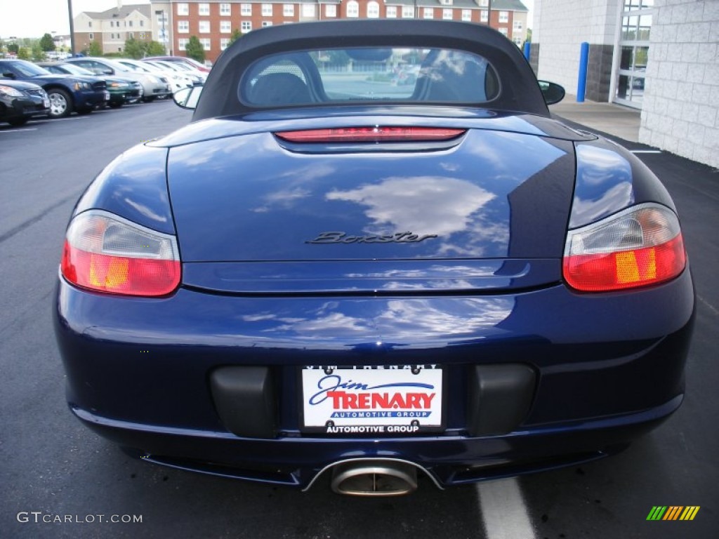2004 Boxster  - Cobalt Blue Metallic / Black photo #14