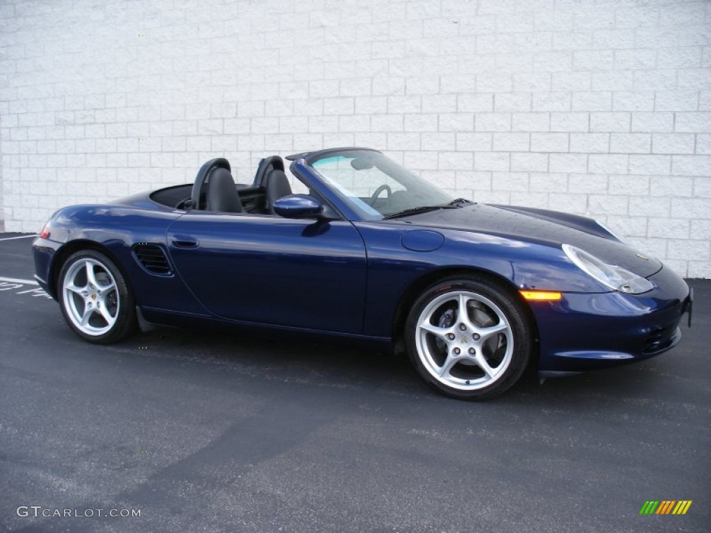2004 Boxster  - Cobalt Blue Metallic / Black photo #16