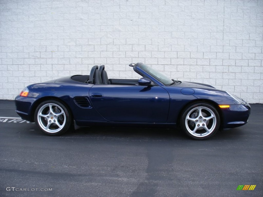 2004 Boxster  - Cobalt Blue Metallic / Black photo #17