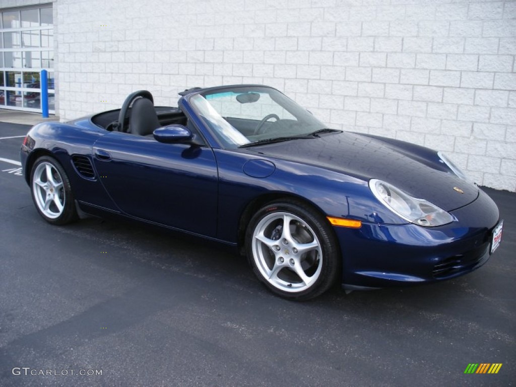2004 Boxster  - Cobalt Blue Metallic / Black photo #18