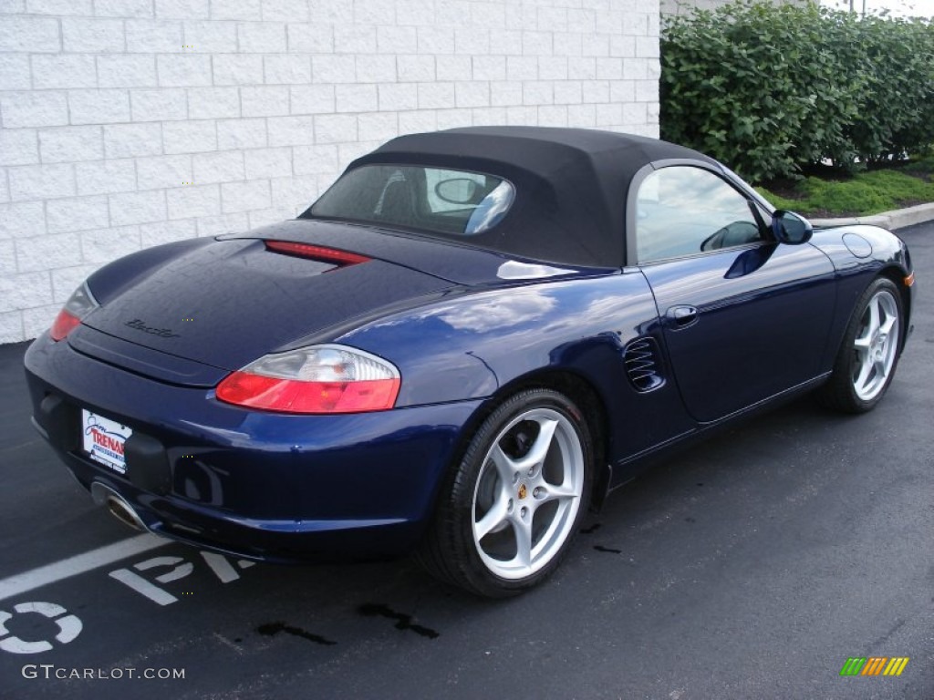 2004 Boxster  - Cobalt Blue Metallic / Black photo #24