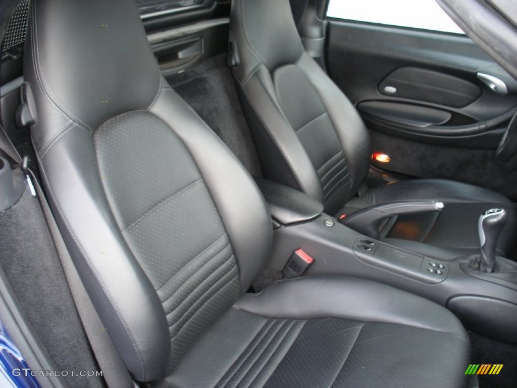 Black Interior 2004 Porsche Boxster Standard Boxster Model Photo #65123119