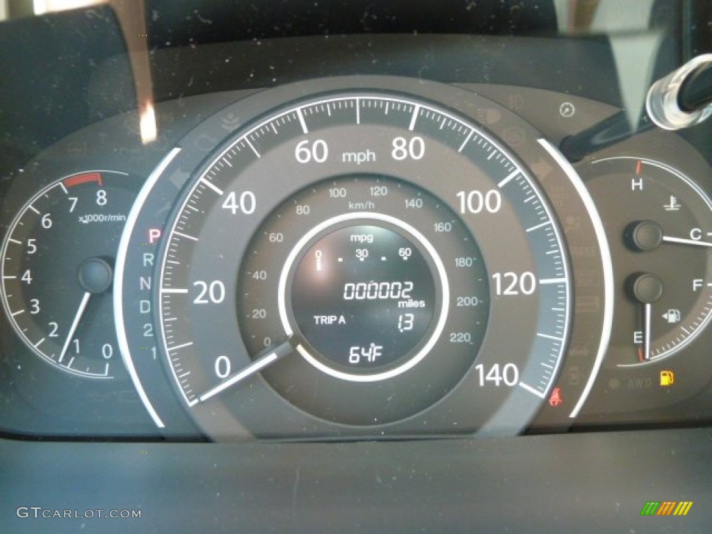 2012 Honda CR-V LX 4WD Gauges Photo #65123161