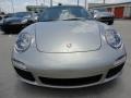 Platinum Silver Metallic - 911 Carrera S Cabriolet Photo No. 2