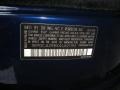 2004 Porsche Boxster Standard Boxster Model Info Tag