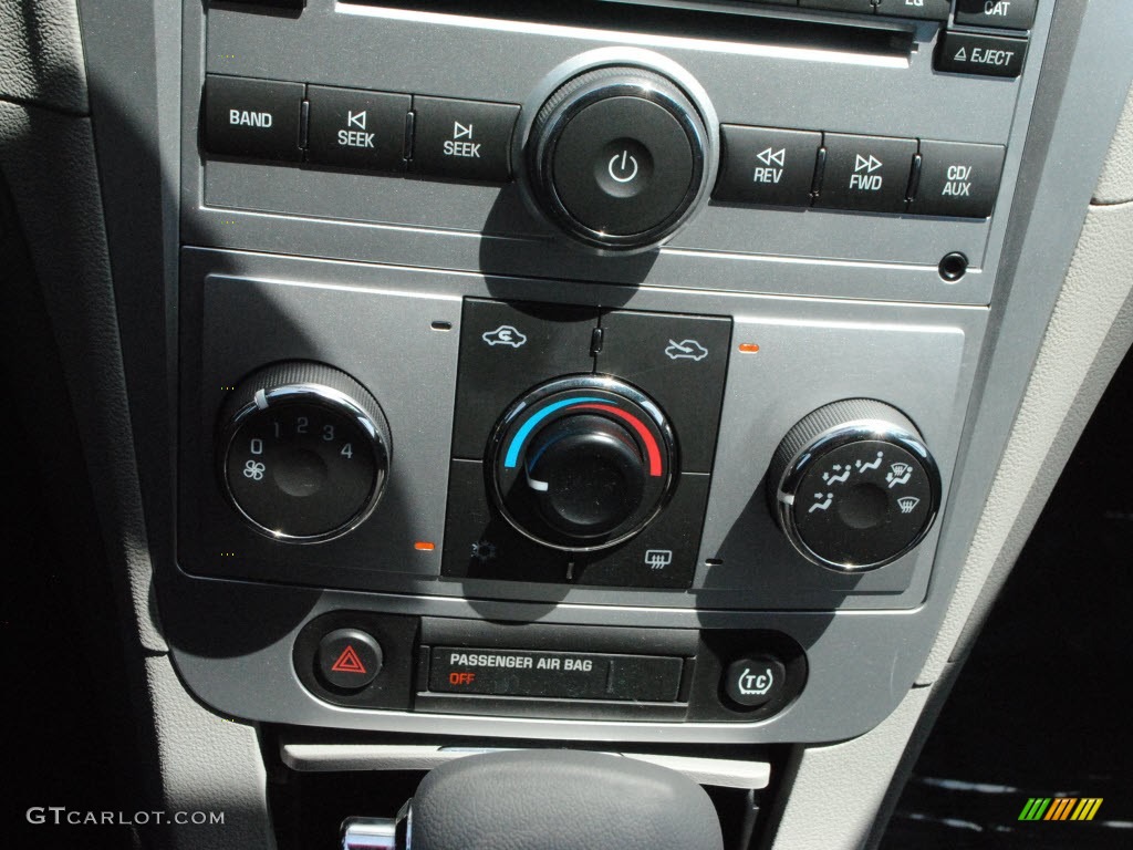 2008 Malibu LS Sedan - Black Granite Metallic / Titanium Gray photo #22