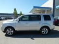 2012 Alabaster Silver Metallic Honda Pilot EX-L 4WD  photo #2