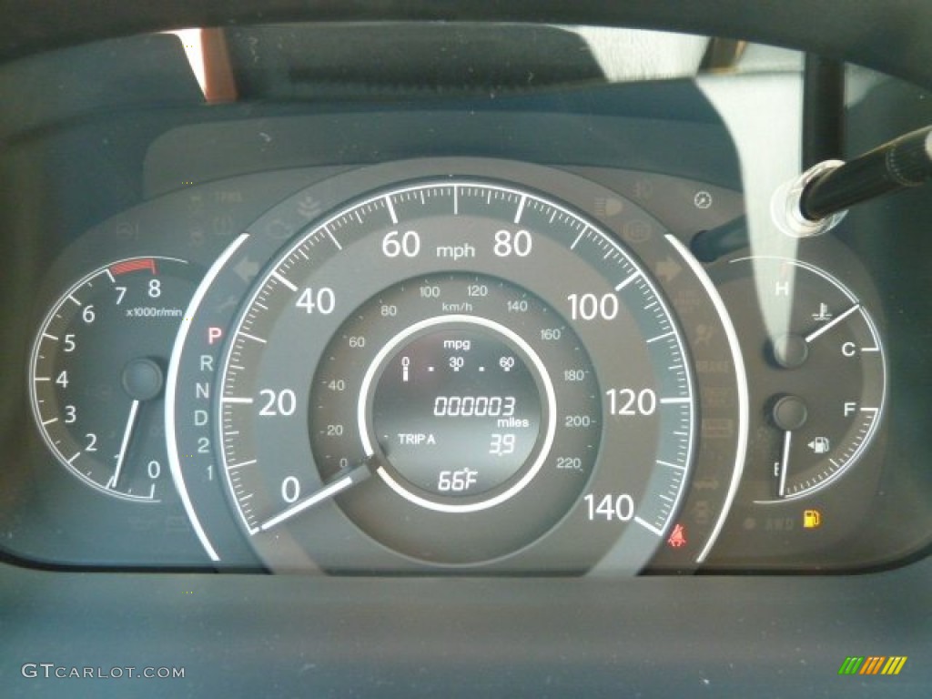 2012 Honda CR-V EX 4WD Gauges Photo #65125069