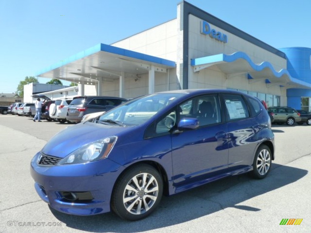 2012 Honda fit sport vortex blue #2