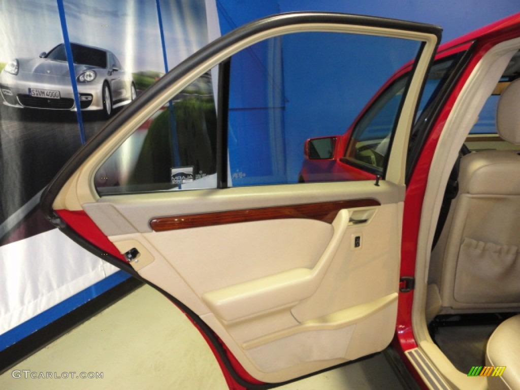 1994 C 280 Sedan - Imperial Red / Parchment photo #16