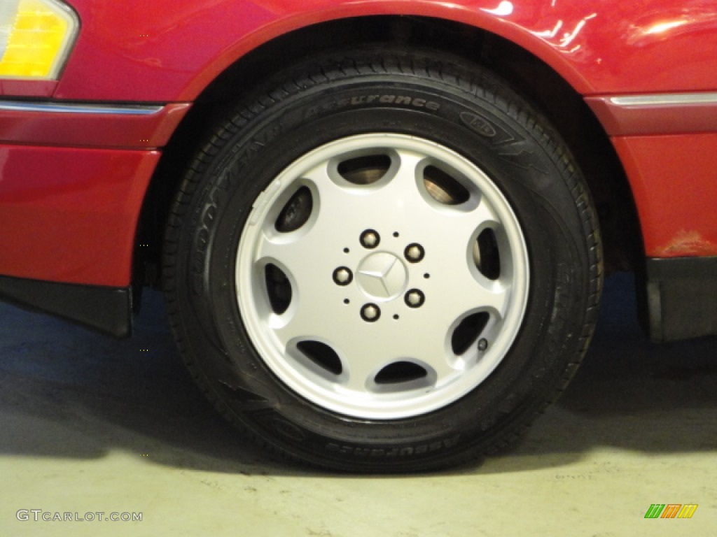 1994 C 280 Sedan - Imperial Red / Parchment photo #25