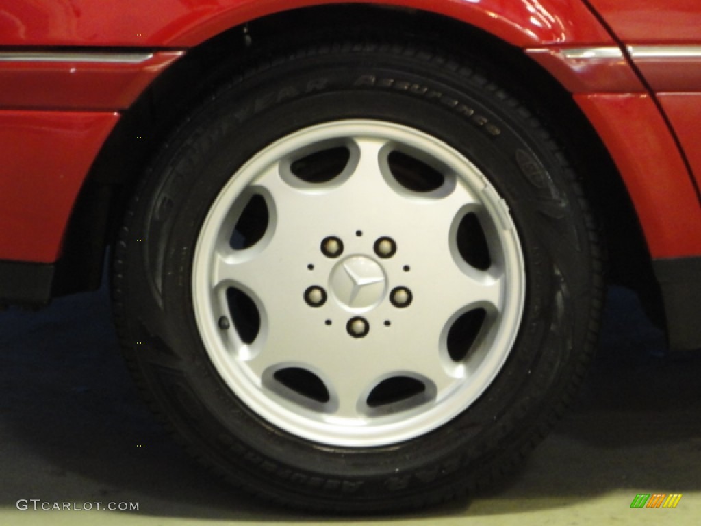 1994 C 280 Sedan - Imperial Red / Parchment photo #30