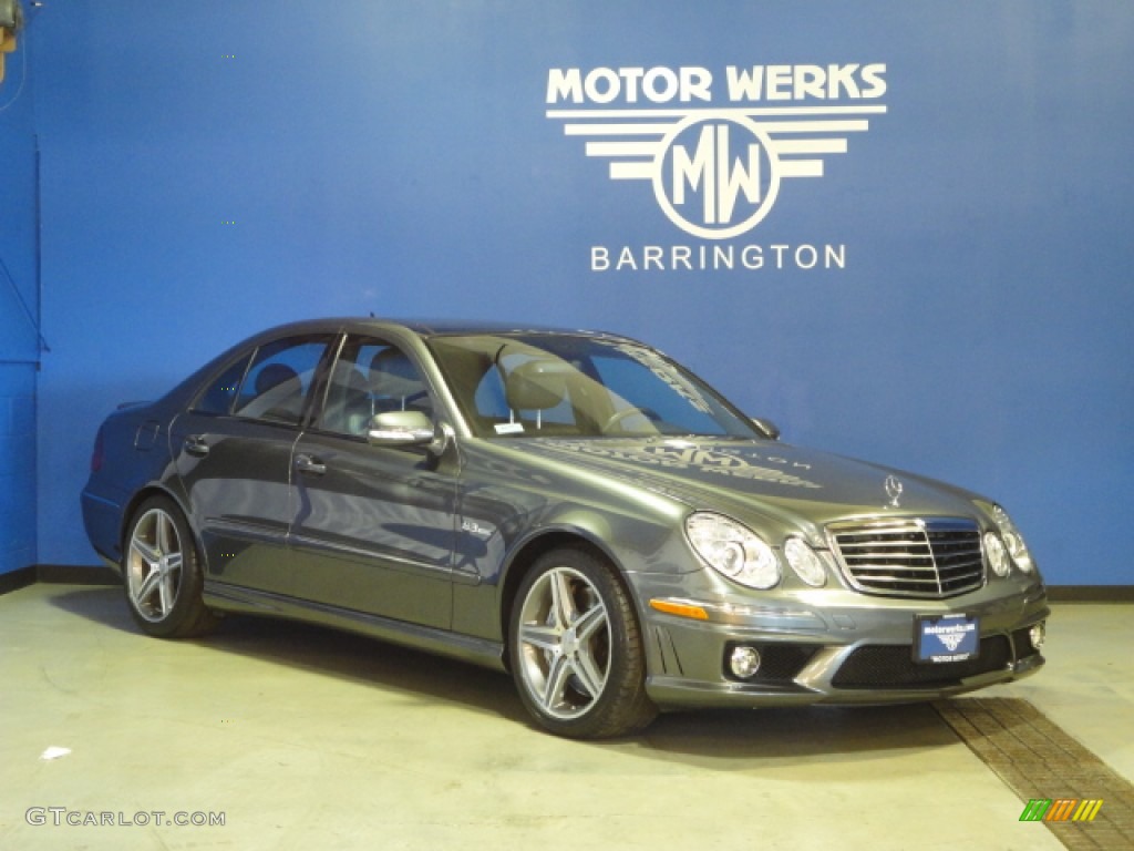 2007 E 63 AMG Sedan - designo Graphite Metallic / designo Corteccia Leather photo #1