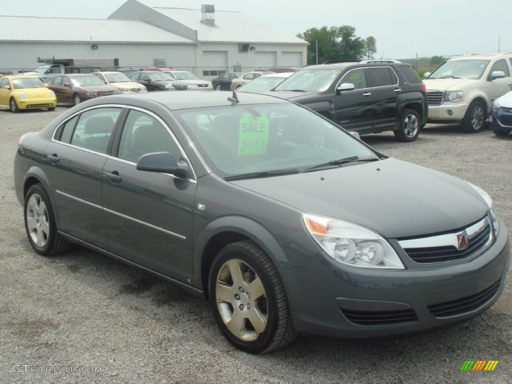 2008 Aura XE - Techno Gray / Tan photo #1