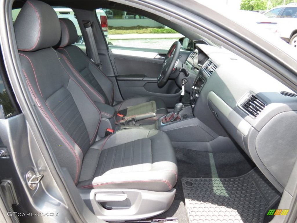 Titan Black Interior 2012 Volkswagen Jetta GLI Autobahn Photo #65126755