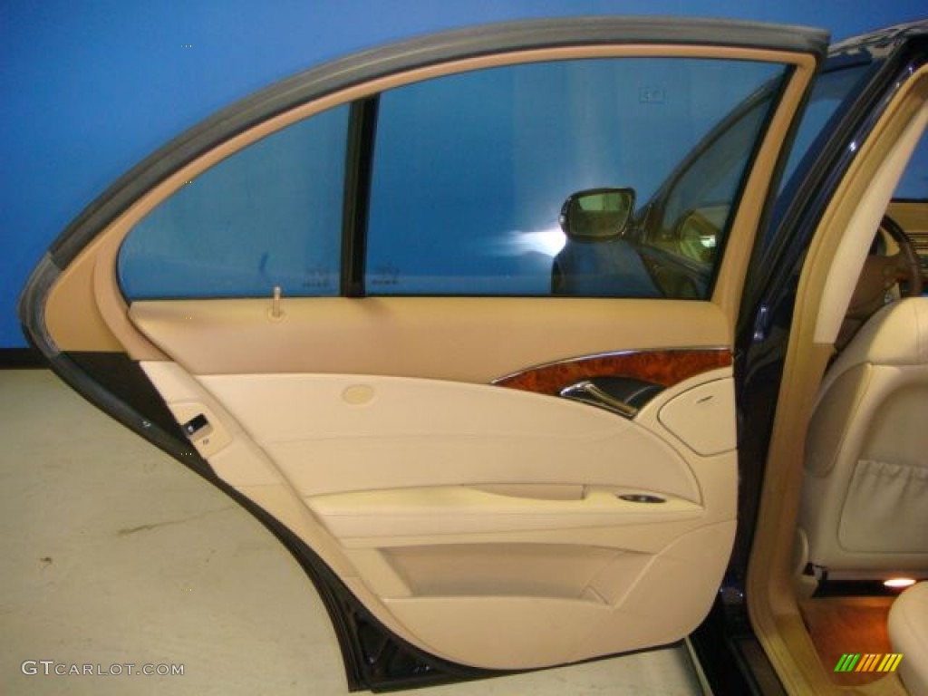 2008 E 350 4Matic Sedan - Capri Blue Metallic / Cashmere photo #15