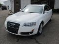 Arctic White - A6 3.2 quattro Sedan Photo No. 4