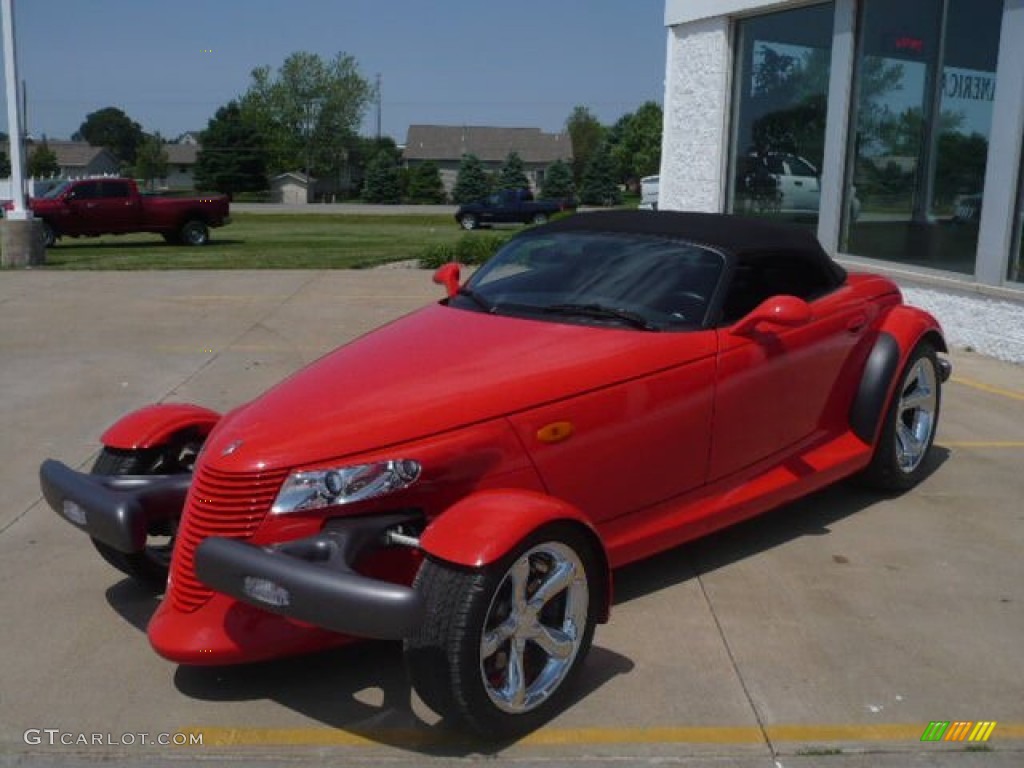 1999 Prowler Roadster - Red / Agate photo #33