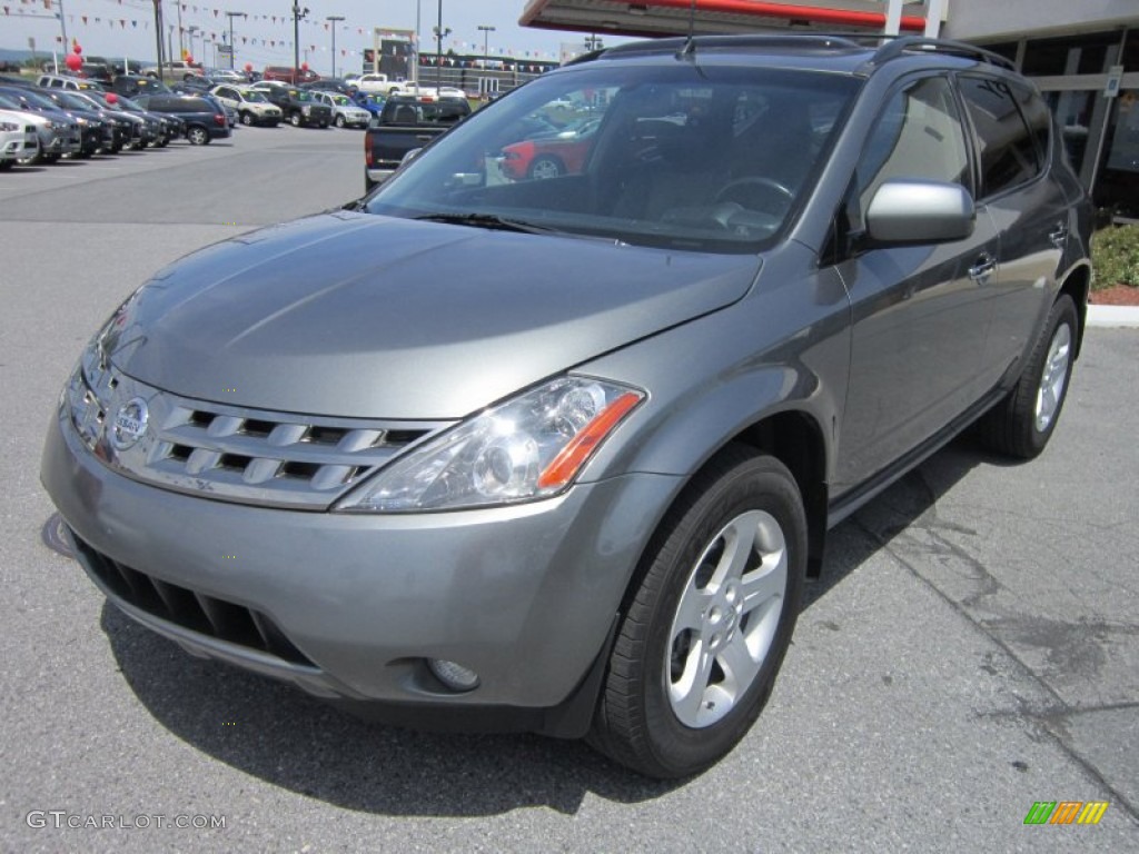 2005 Murano SL AWD - Platinum Metallic / Charcoal photo #1