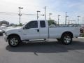 Oxford White Clearcoat - F250 Super Duty Lariat SuperCab 4x4 Photo No. 2
